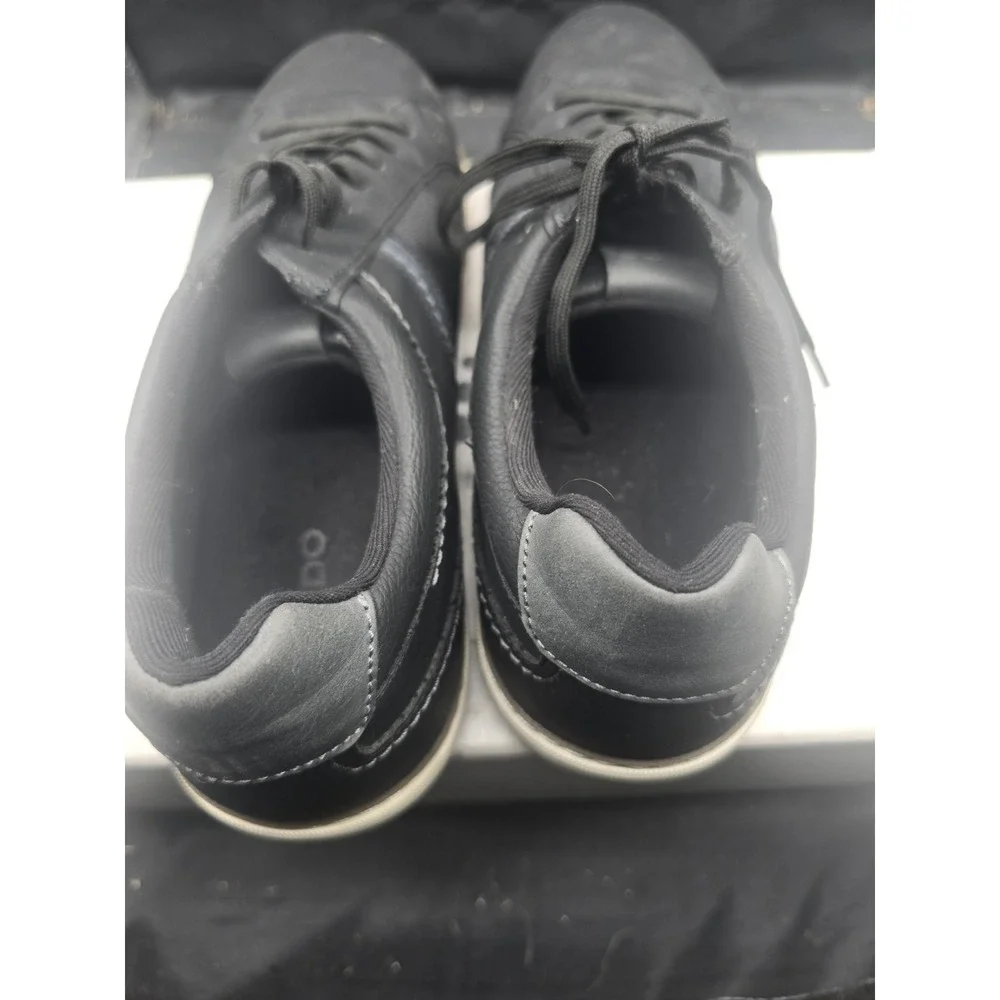 Aldo Men's Shoes Black White‎ Vilasen Oxford Size 12 Medium NEW